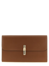 Furla Brown Calfskin Clutch Bag