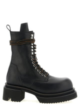 Rick Owens Black Calfskin Chelsea Boots