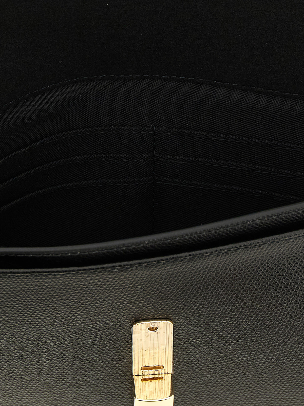 Furla Black Calfskin Clutch Bag