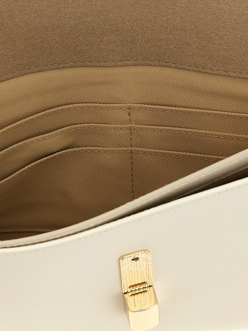 Furla Iride White Calfskin Clutch Bag