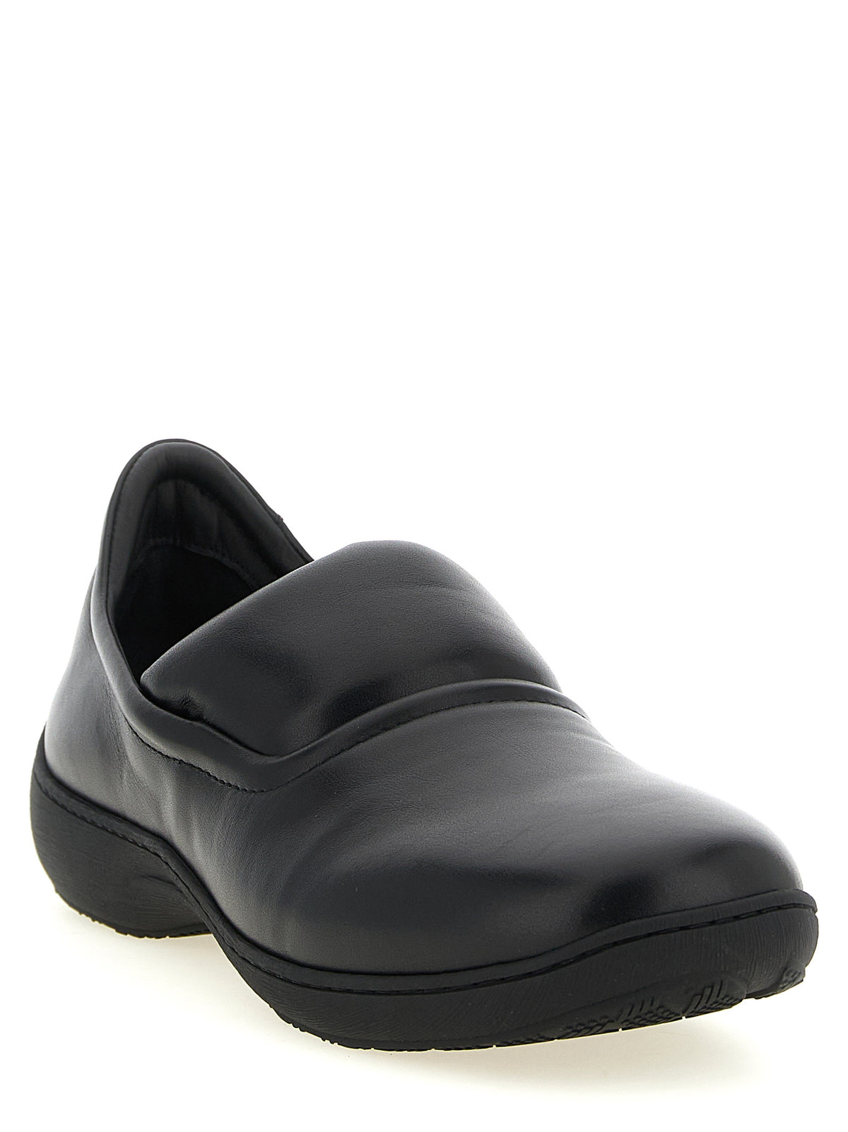 Kiko Kostadinov Black Calfskin Slip-On Loafers