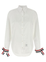 Thom Browne White Cotton Blouse
