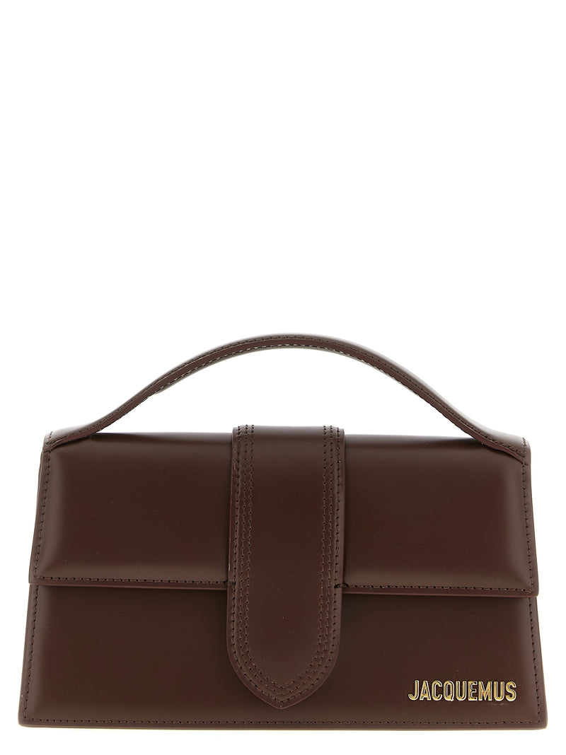 Jacquemus Le Grand Bambino Brown Calfskin Handbag