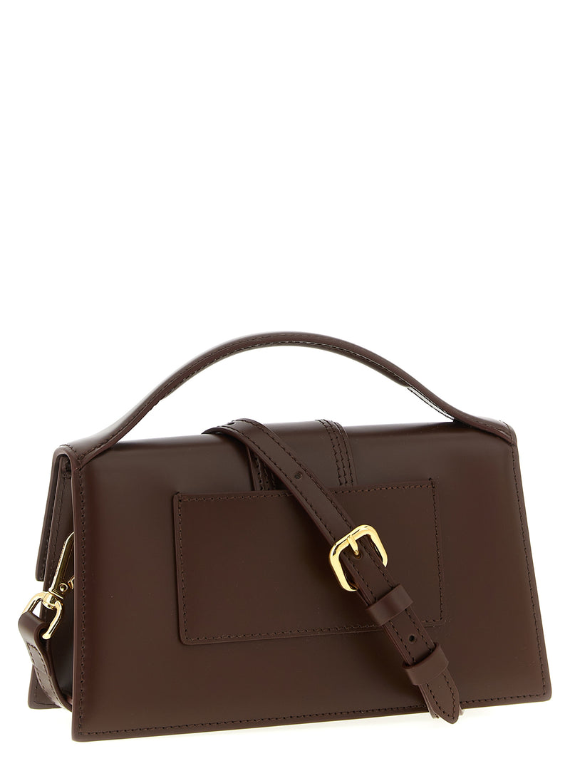 Jacquemus Le Grand Bambino Brown Calfskin Handbag