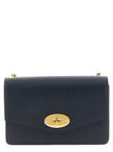 Mulberry Blue Calfskin Crossbody Bag