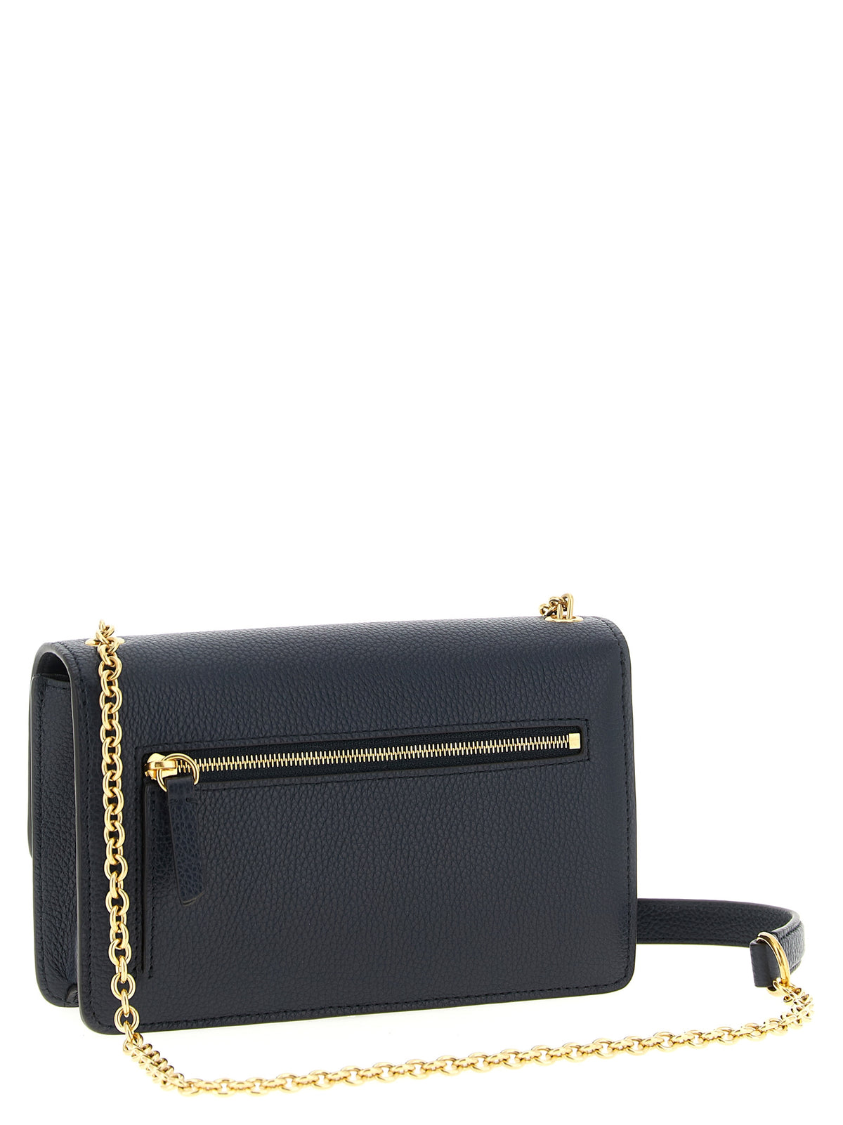 Mulberry Blue Calfskin Crossbody Bag