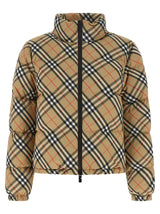 Burberry Beige Polyester Full-Length Jacket