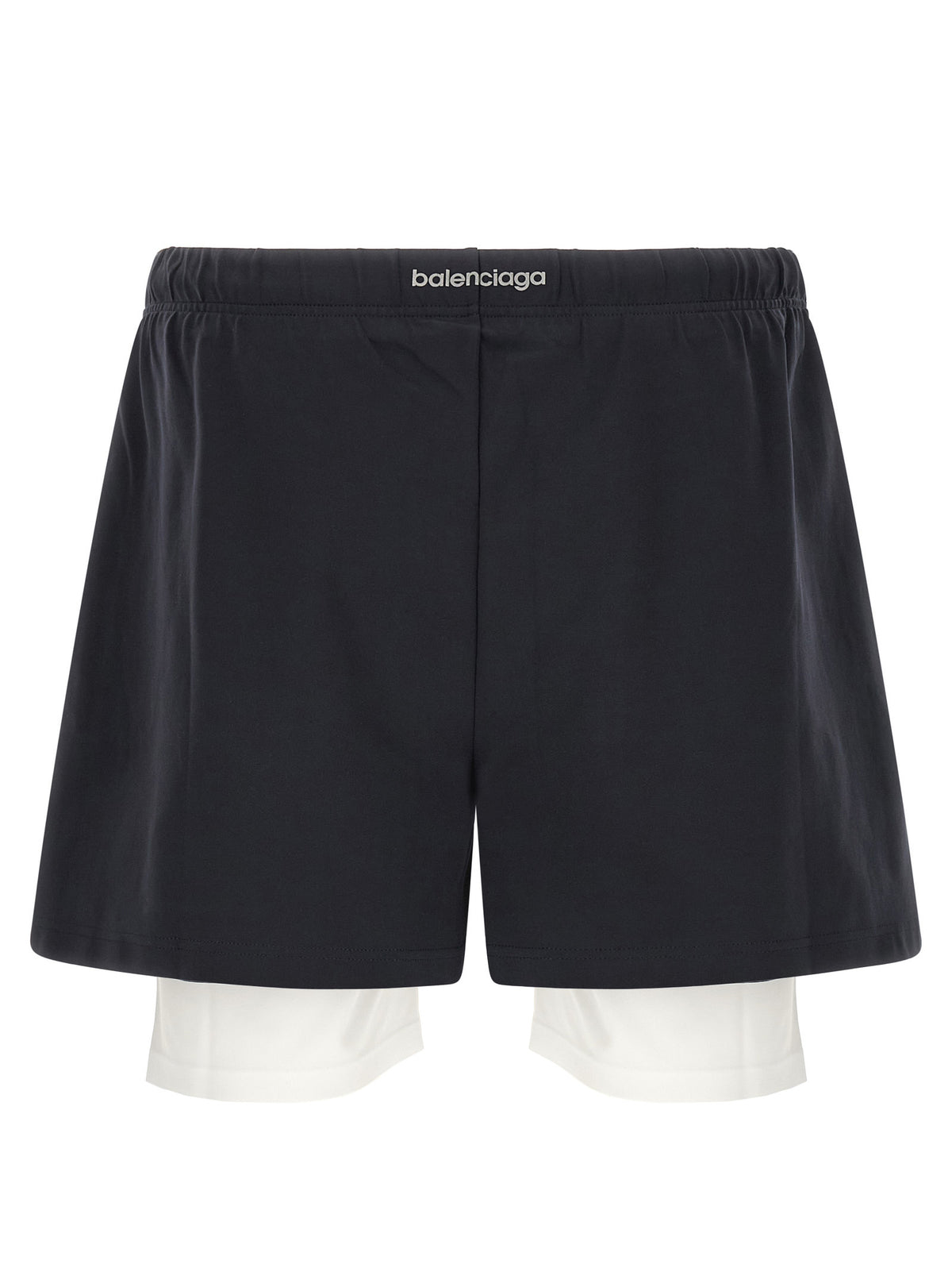 Balenciaga Bicolor Polyamide Bermuda Shorts
