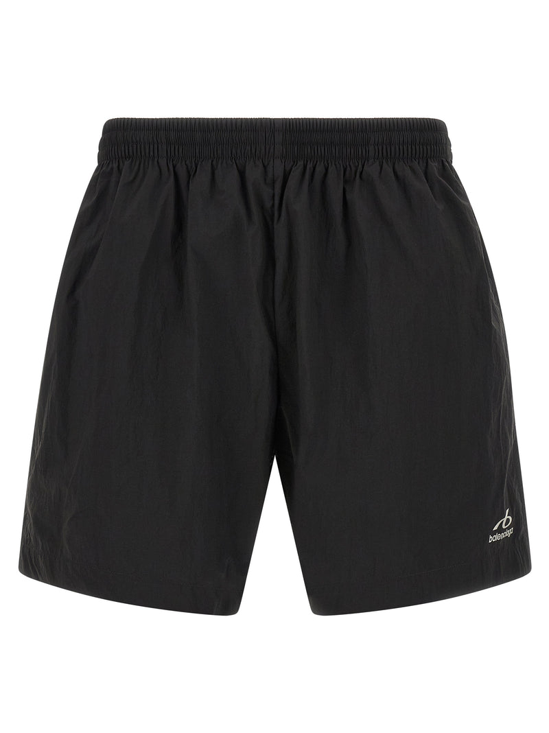 Balenciaga Black Polyamide Sportswear - Luxury Swimwear