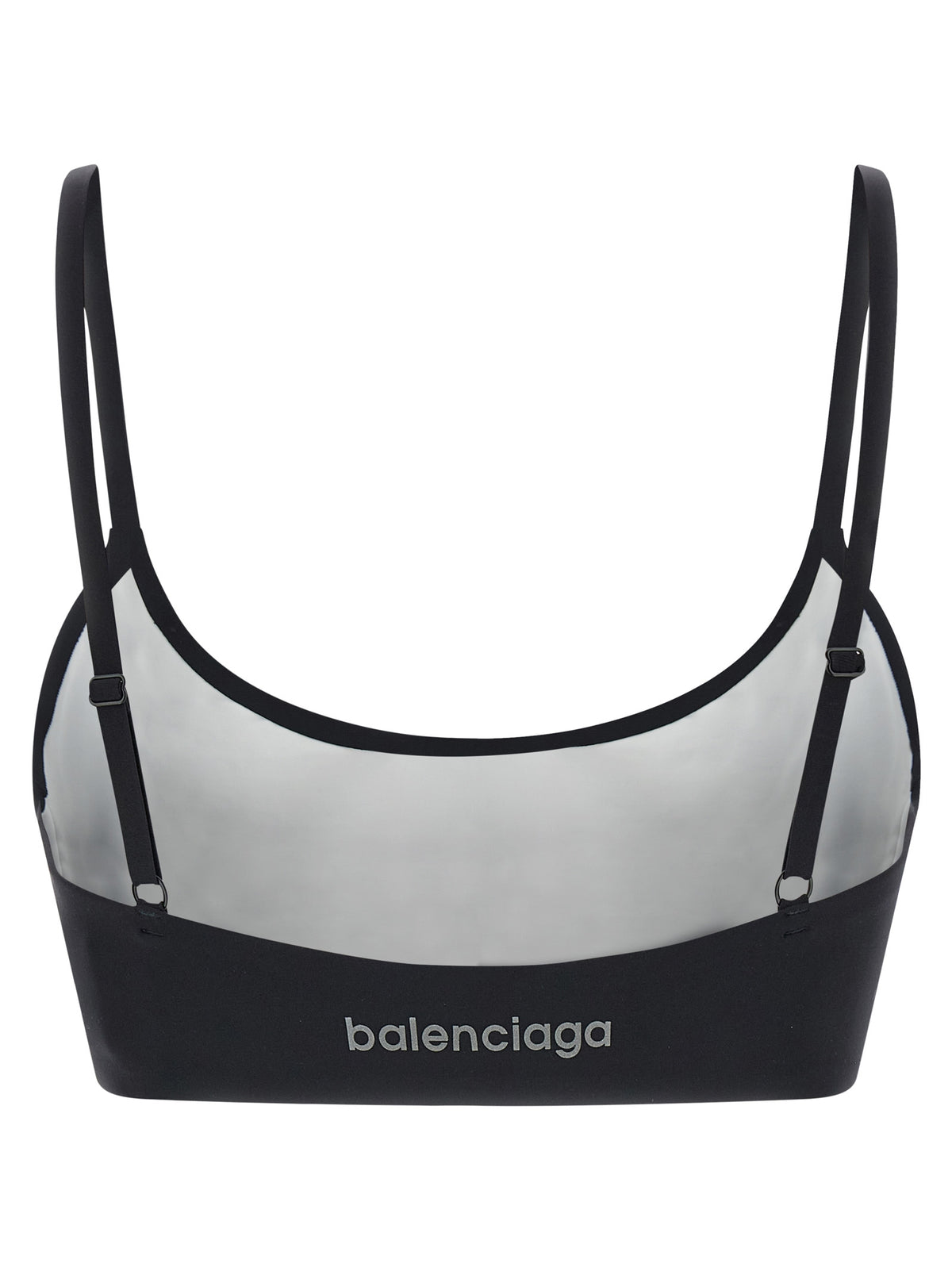 Balenciaga Black Polyamide Sport Bra