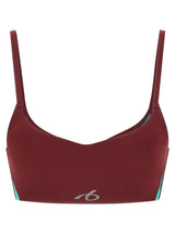 Balenciaga Bordeaux Polyamide Sport Bra