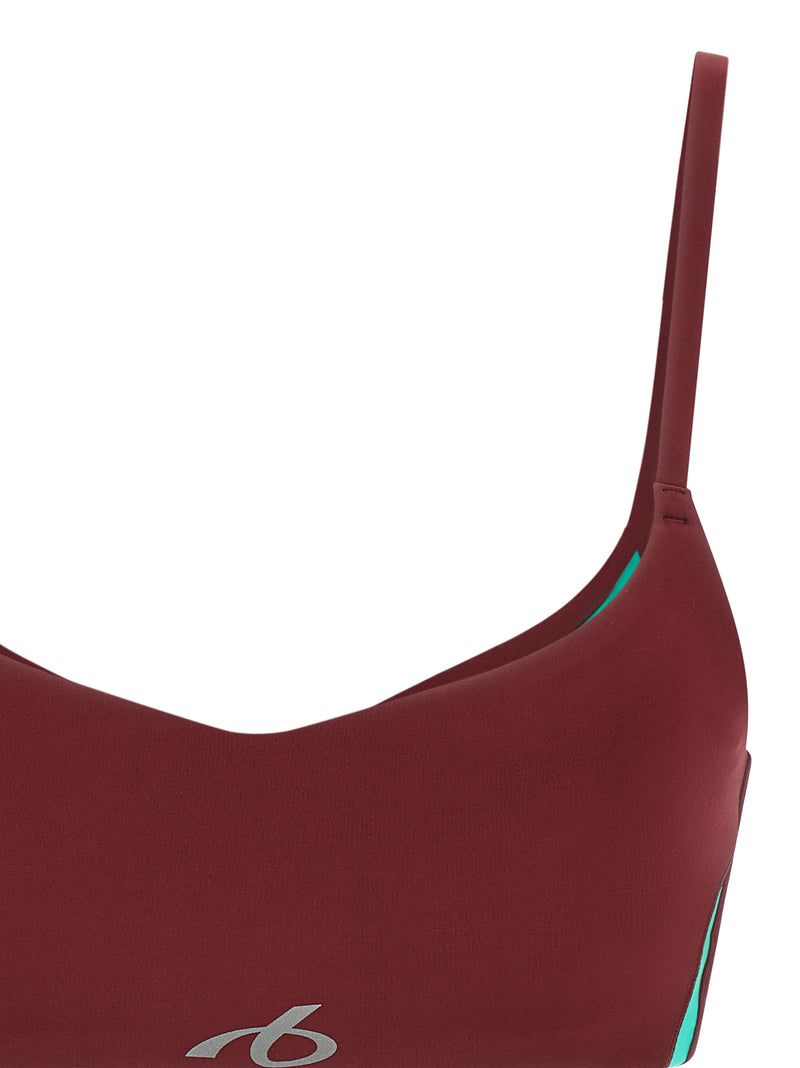 Balenciaga Bordeaux Polyamide Sport Bra - TechWear Top