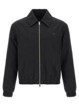 Ami Paris Black Cotton Bomber