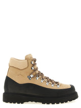 Diemme Beige Cowhide Ankle Boots