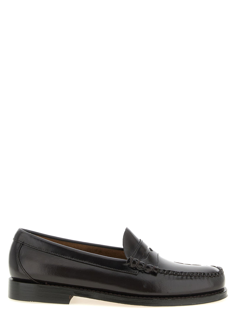 G.H. BASS Weejuns Larson Brown Cowhide Slip-On Loafers