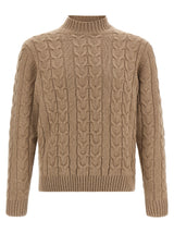 ZANONE Beige Virgin Wool Cardigan