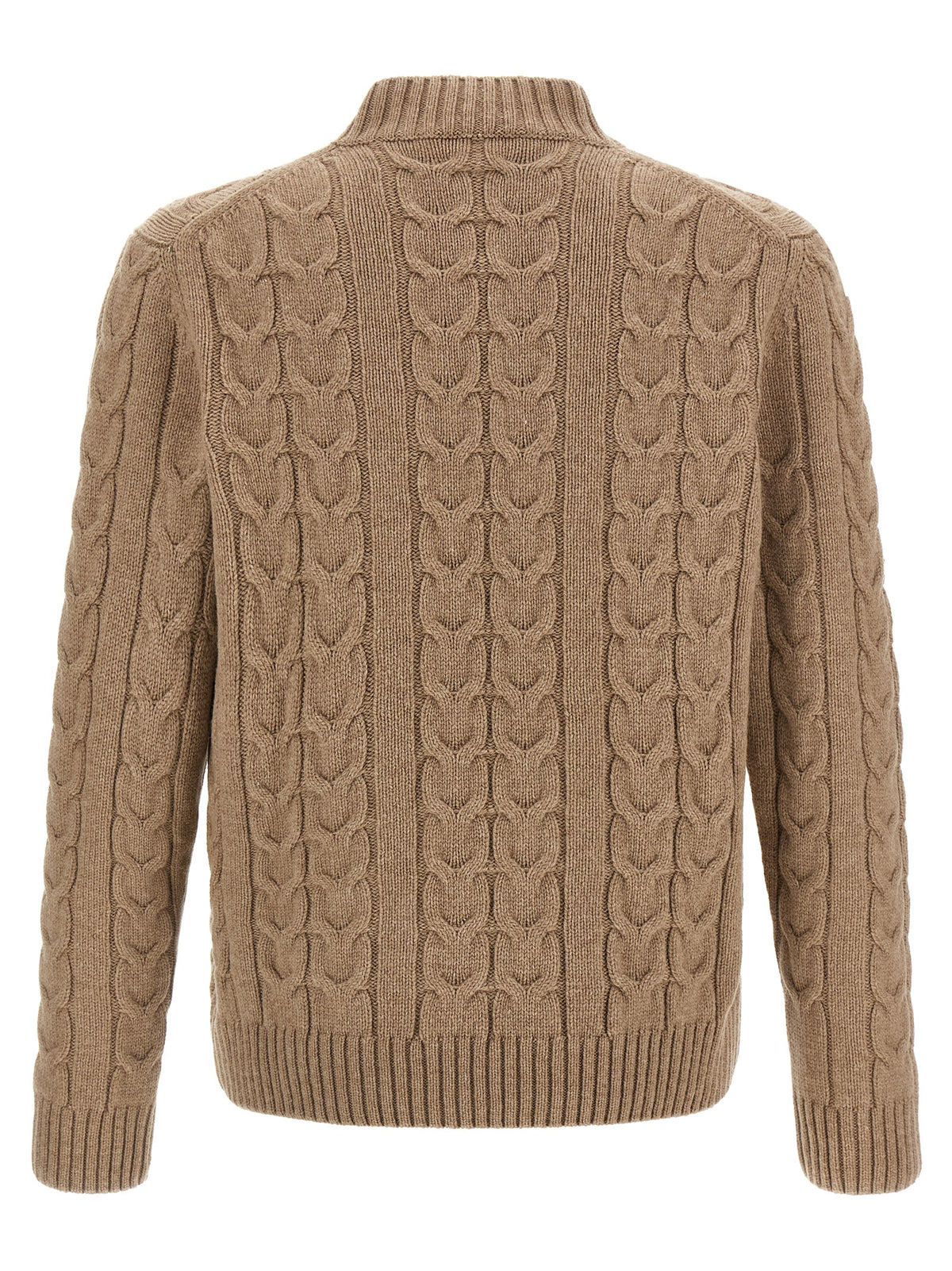 ZANONE Beige Virgin Wool Cardigan