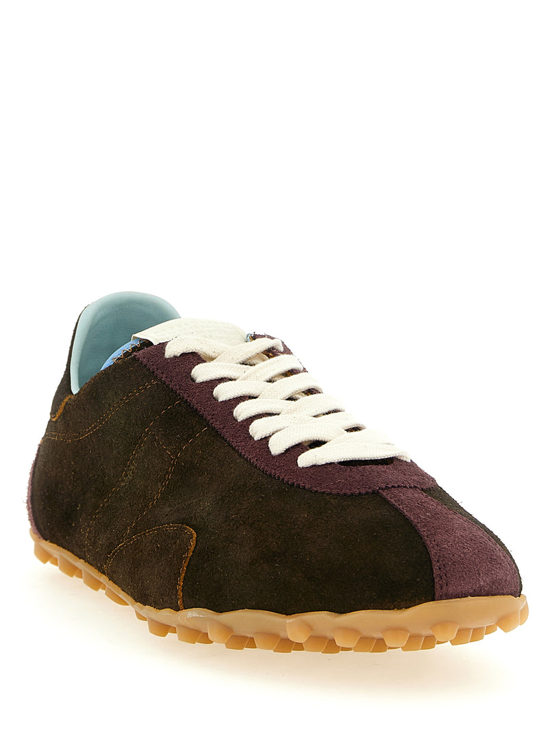 Maison Margiela Brown Calfskin Athletic Sneakers - Sprinters