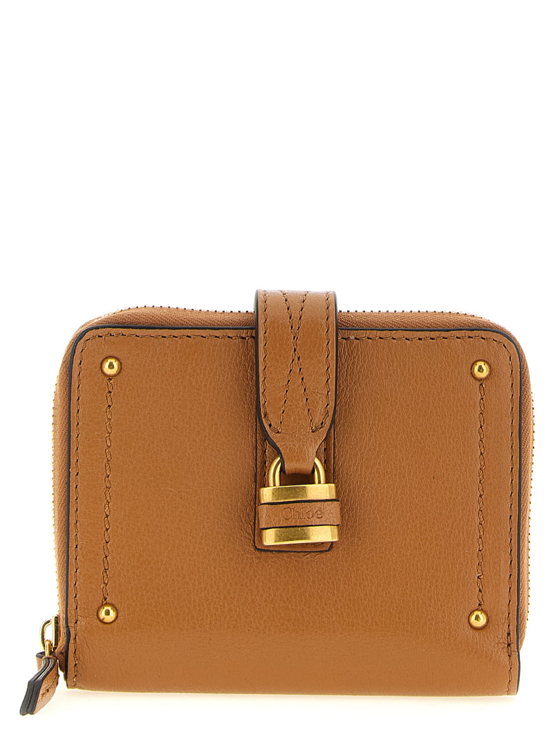 Chloé Paddington Brown Buffalo Leather Cardholder