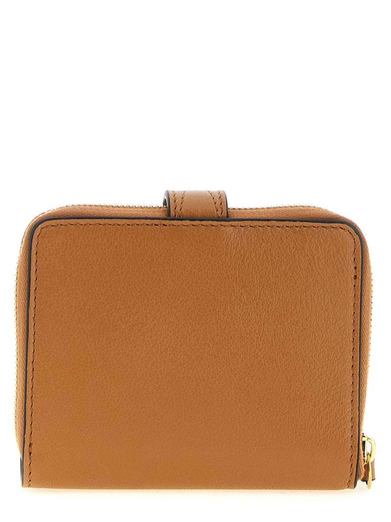 Chloé Paddington Brown Buffalo Leather Cardholder