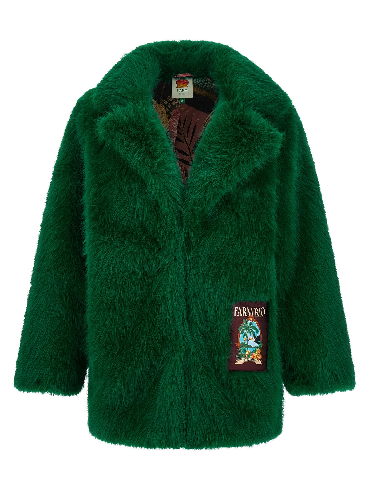 FARM RIO Bicolor Polyester Coat
