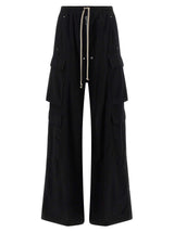 DRKSHDW Black Cotton Cargo Pants