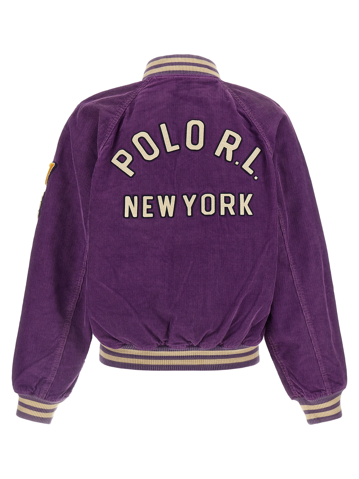 Polo Ralph Lauren Purple Cotton Bomber
