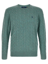 Polo Ralph Lauren Bicolor Wool Cardigan