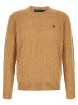 Polo Ralph Lauren Beige Wool Cardigan