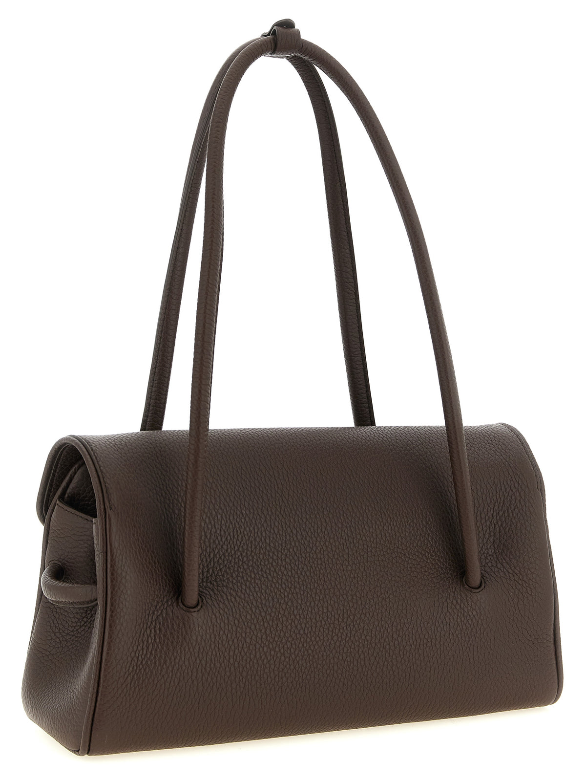 Jacquemus Brown Calfskin Shoulder Bag