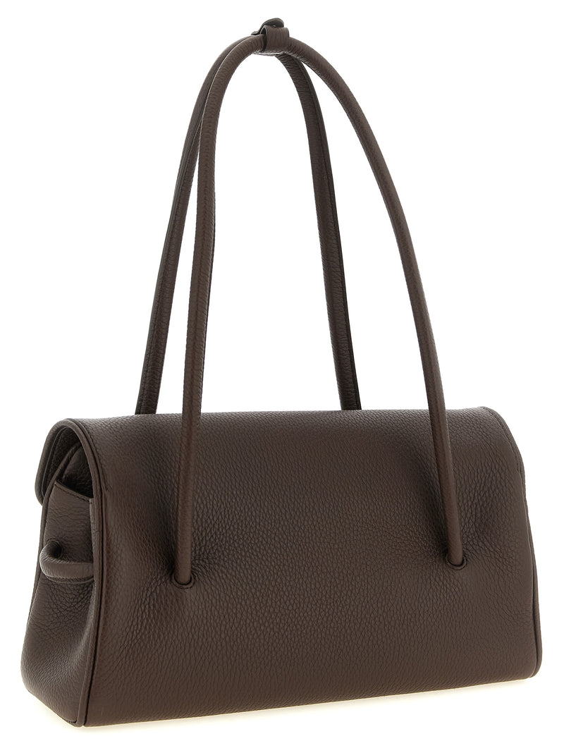 Jacquemus Le Turismo Long Brown Calfskin Shoulder Bag