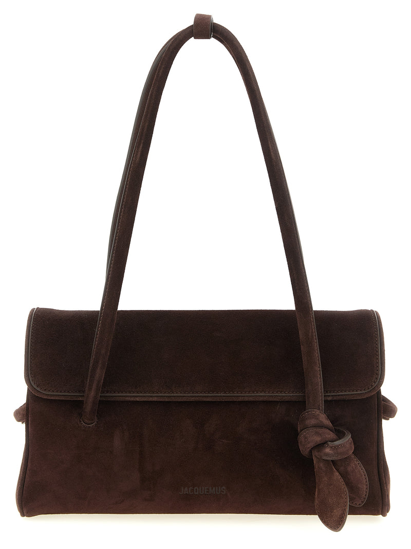 Jacquemus Le Turismo Long Brown Calfskin Shoulder Bag