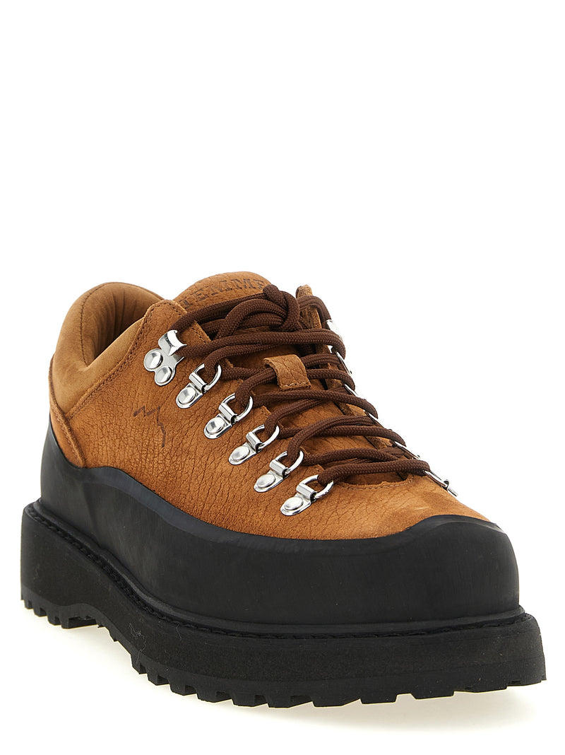 Diemme Brown Cowhide Ankle Boots - Cornaro Gomma