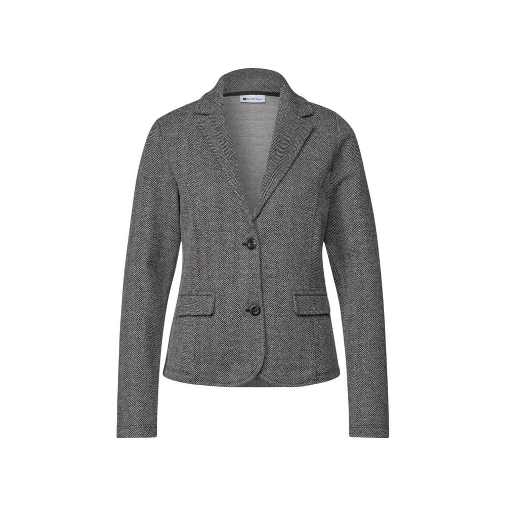 Street One Black Polyester Blazer
