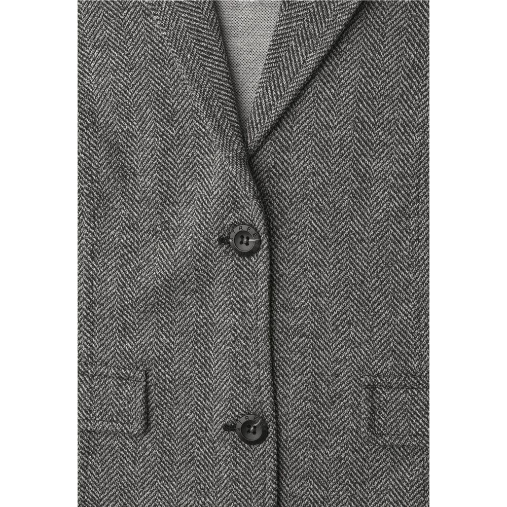 Street One Black Polyester Blazer