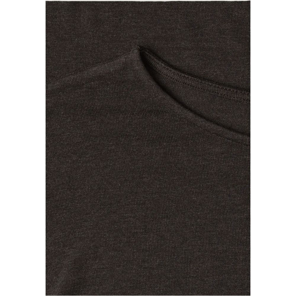 Street One Brown Viscose Long Sleeve T-Shirt