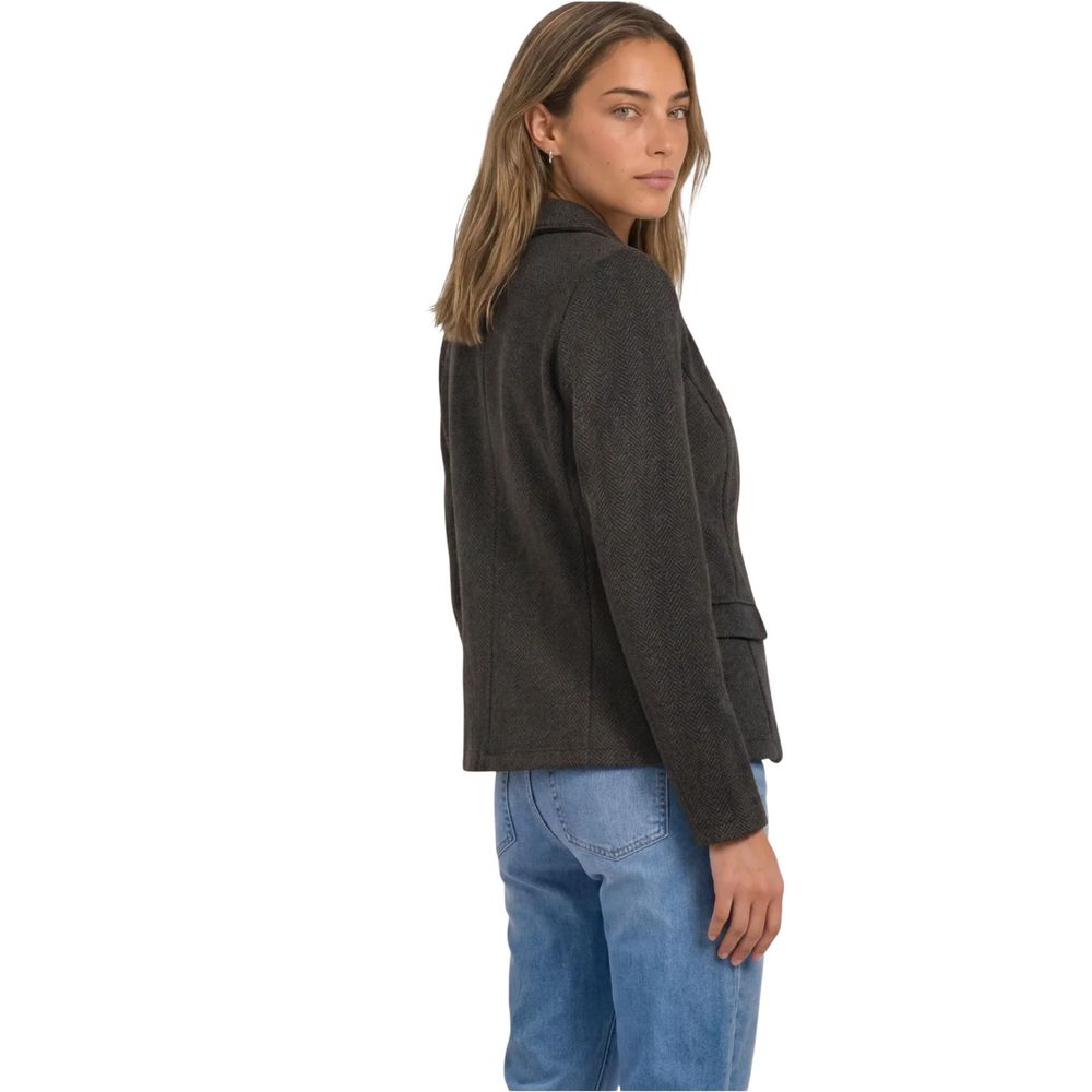 Street One Brown Polyester Blazer