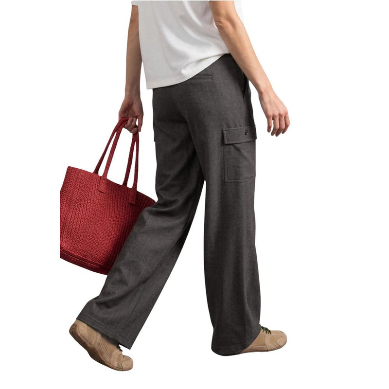 Street One Amalia Brown Cargo Pants for Women