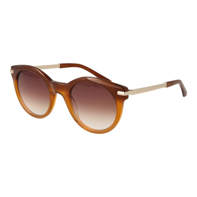 Sandro Orange Women Sunglasses - Stylish Round Design