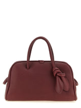 Jacquemus Bordeaux Calfskin Handbag