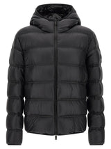 Moncler Black Polyamide Full-Length Jacket