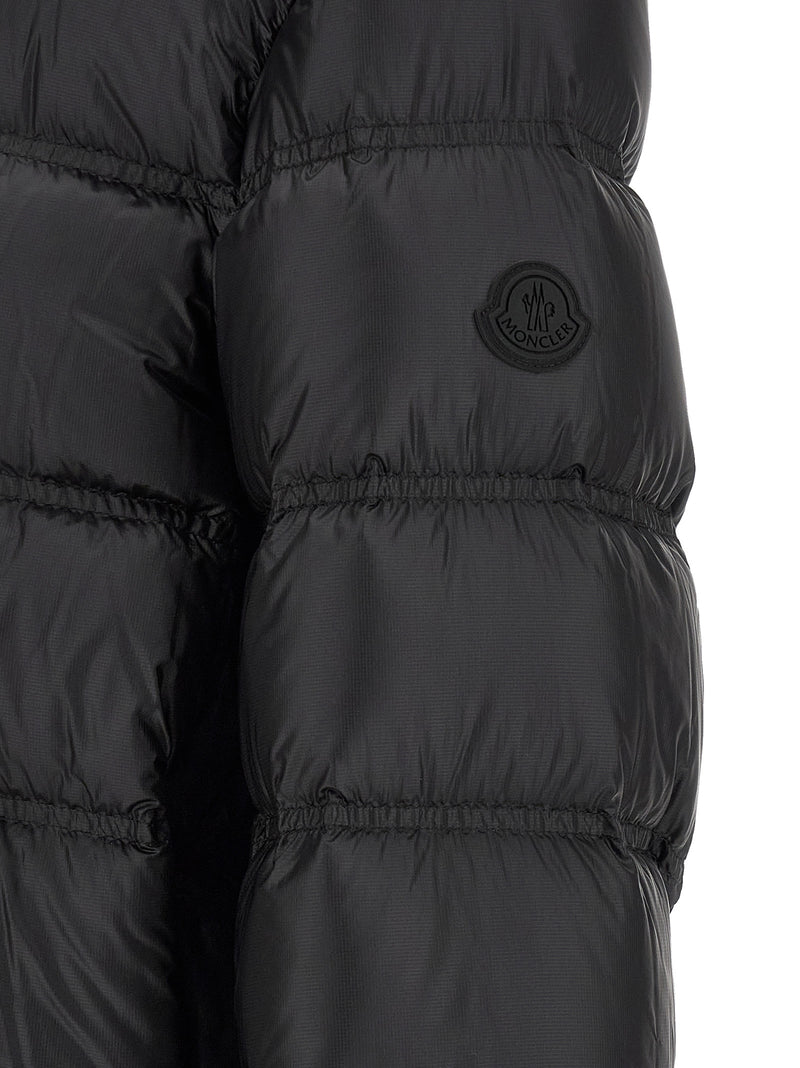 Moncler Guadiana Black Polyamide Full-Length Jacket
