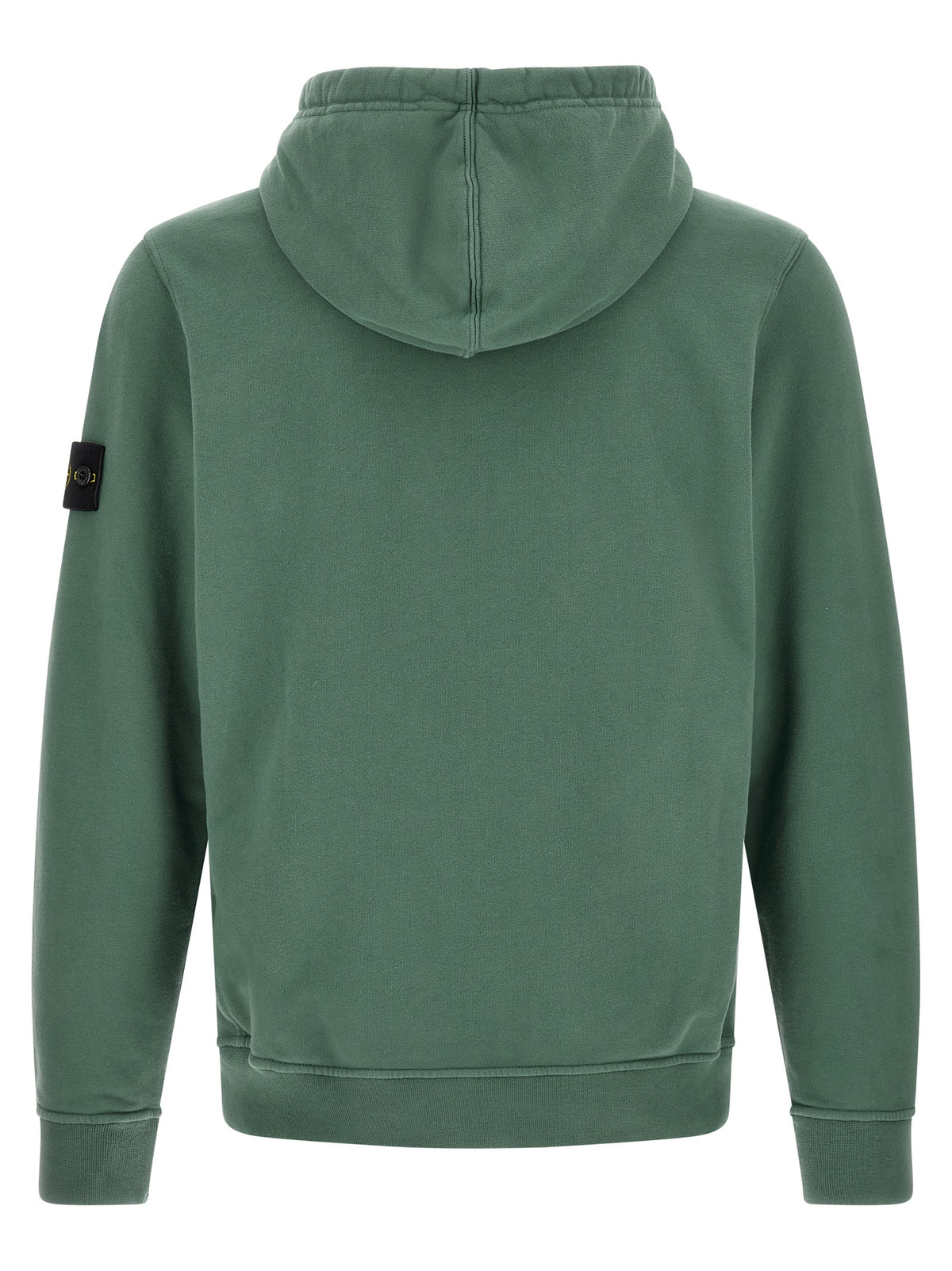 Stone Island Bicolor Cotton Sweatshirt - Green