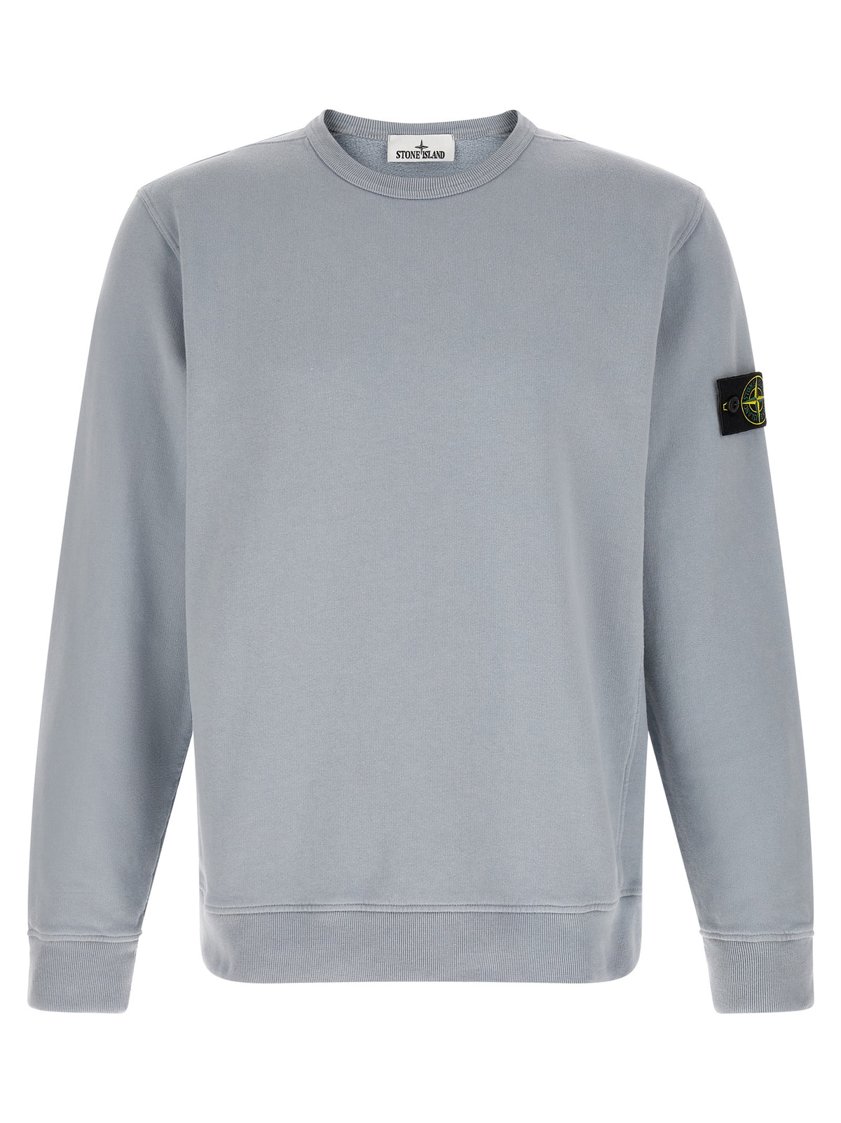 Stone Island Gray Cotton Sweatshirt - Effortless Urban Style