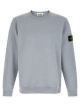 Stone Island Gray Cotton Sweatshirt - Effortless Urban Style