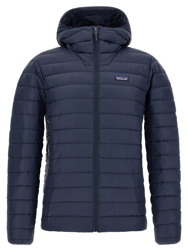 PATAGONIA Blue Nylon Full-Length Jacket - Sustainable Outerwear