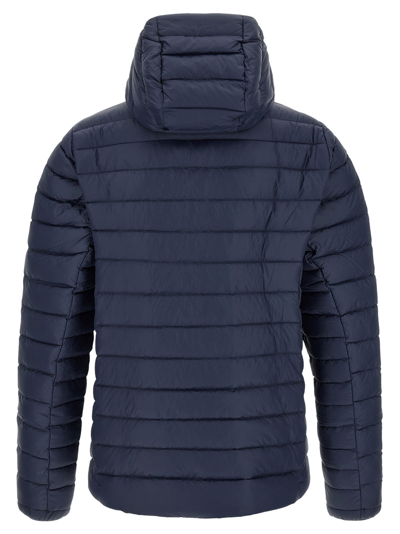 PATAGONIA Blue Nylon Full-Length Jacket - Sustainable Outerwear