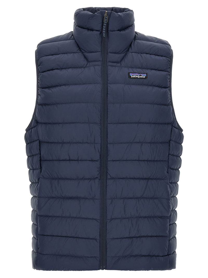 PATAGONIA Blue Padded Windproof Vest for Men