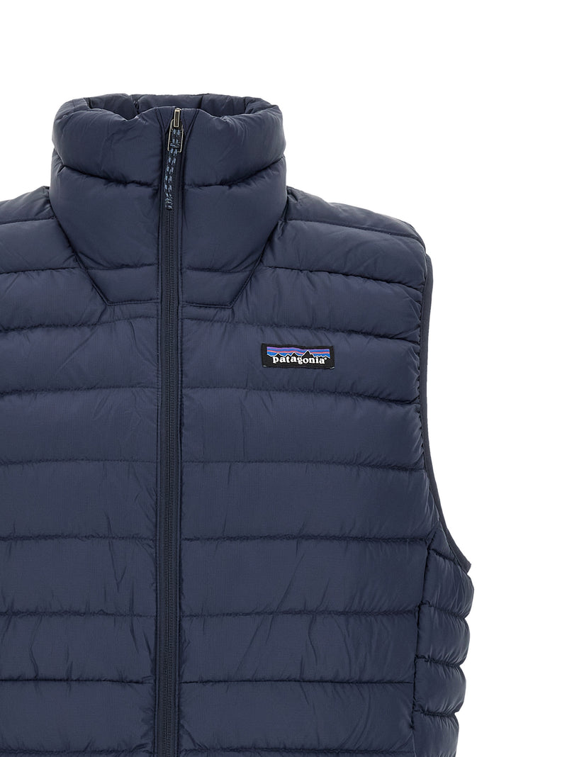 PATAGONIA Blue Padded Windproof Vest for Men