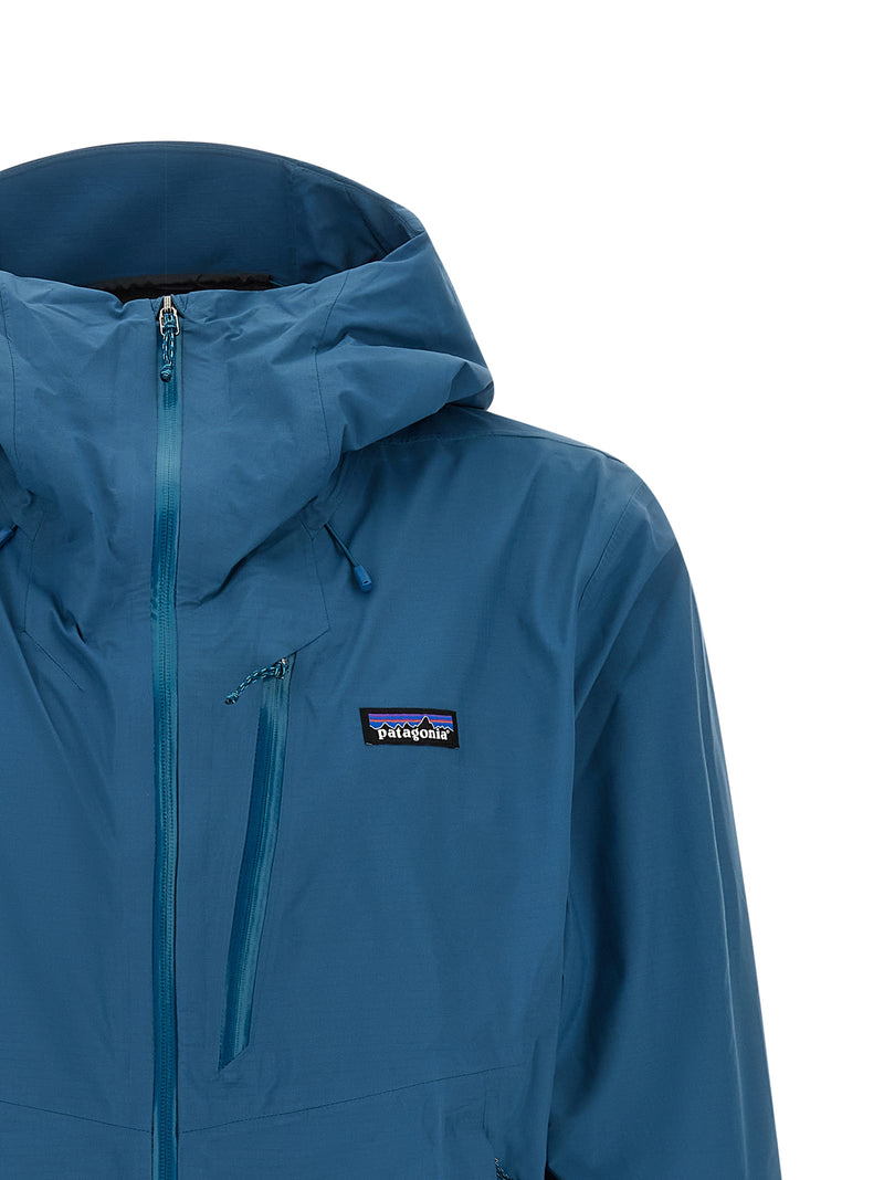 PATAGONIA Granite Crest Blue Nylon Shell Jacket